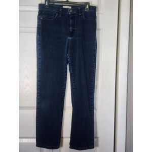 Women's Lee Classic Fit Straight Leg Jeans Size 10 Short Blue Denim